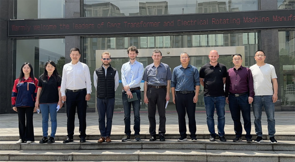 European Client Visited Our Company and We Have Reached a Long-term Cooperation in HV Induction Motors