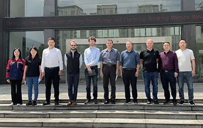 European Client Visited Our Company and We Have Reached a Long-term Cooperation in HV Induction Motors